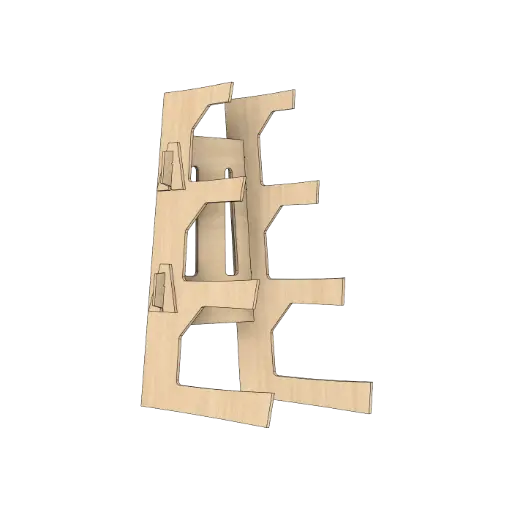 Trim Wall Rack 3'